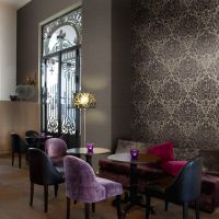 25-021  Alure-TEXTIL  coll. X-Buch 846 <br /> TEXTIL-Wandbeläge mit SCHLAG-METALL - Musterdruck - METERWARE in 90 cm breite